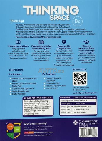 كتاب اللغة الإنجليزية Thinking Space B2 - 2