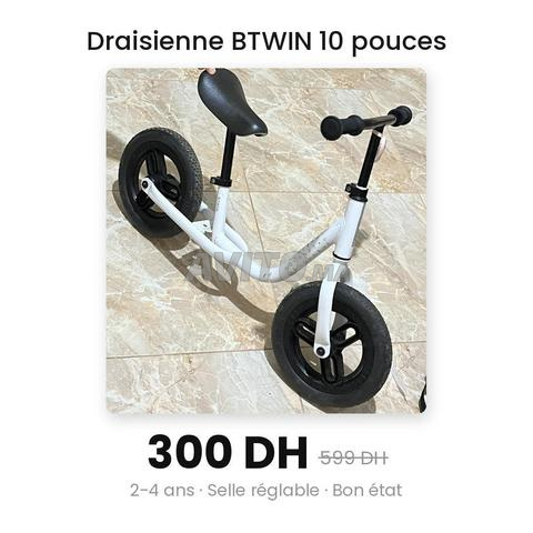 Draisienne BTWIN 10 pouces - 2 à 4 ans
