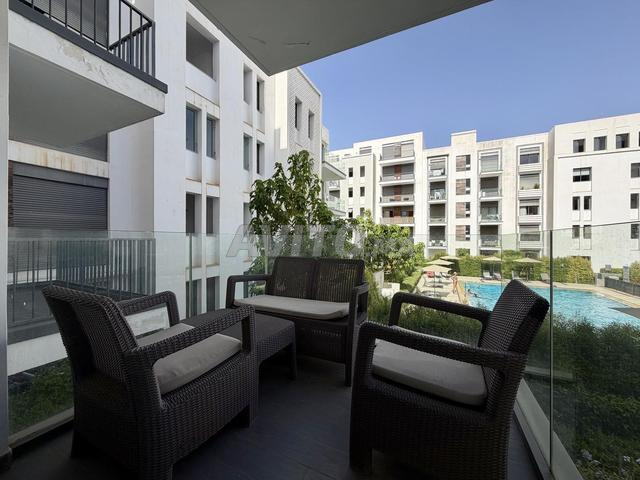 Appartement meublé à louer Orangeraie Souissi