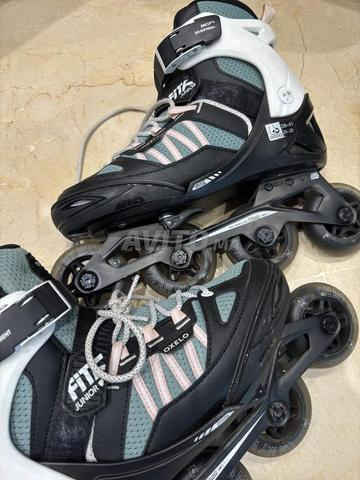 Patins à roulettes ajustables 38-41 quasi neuf - 2