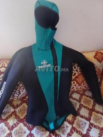 بدلة غوص Beuchat XL واسعة مع قبعة - 2