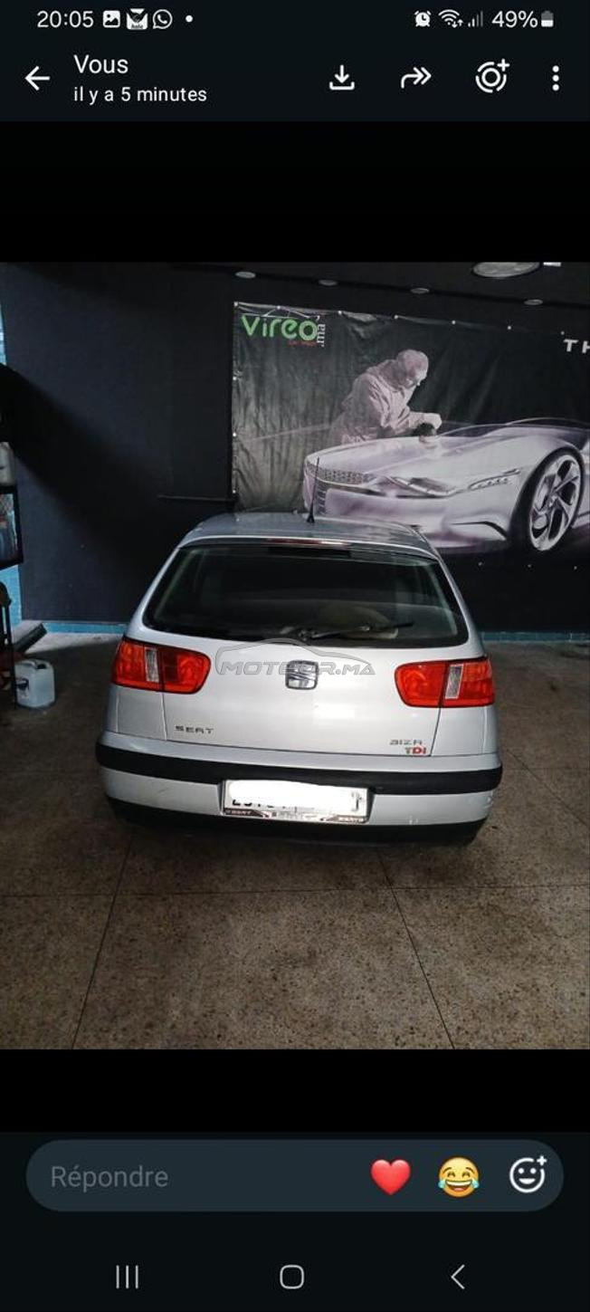 Seat Ibiza Diesel Manuelle 2001 à Casablanca