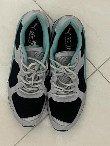 Baskets de course Puma Vista Lux noires