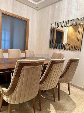 Ensemble Salle à Manger Moderne (Table 8 Chaises) - 2