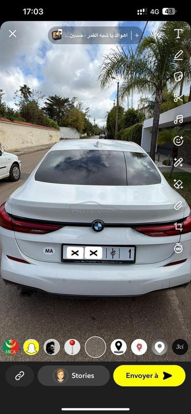 Bmw serie 2- modele 2021-dédouanée 2026-