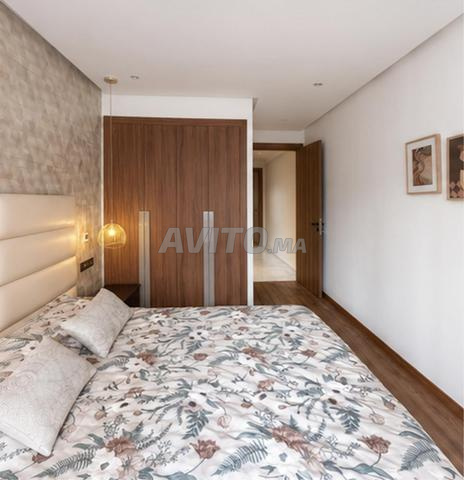 Studio neuf meublé à louer 54m² Maârif Extension - 2