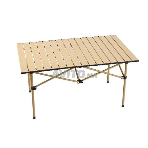 Table de camping pliante en aluminium 1.2 mètre - 2