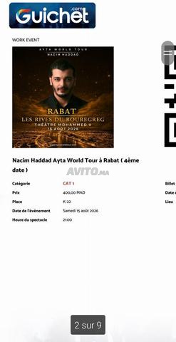 3 billets Nassim Haddad - 2