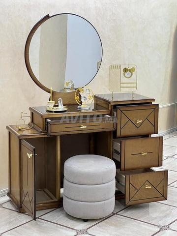Chambre à coucher complète bois oud chok prix raisonnables - 2