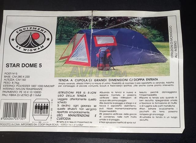 Tente de camping 5 places jamais utilisée - 2