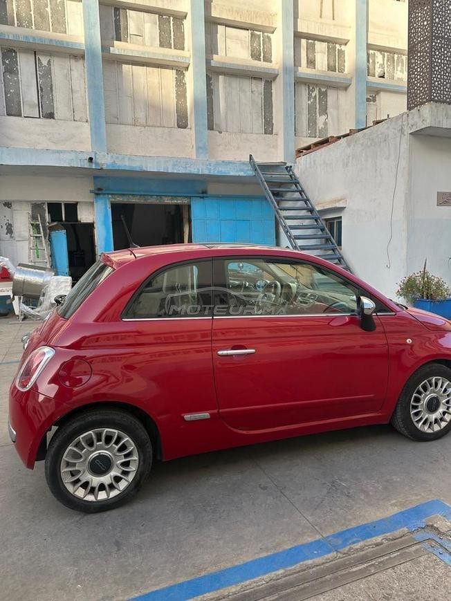 Fiat 500 rouge automatique 