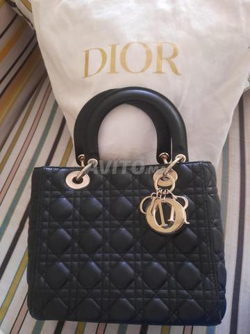 Sac Lady Dior noir medium - 2