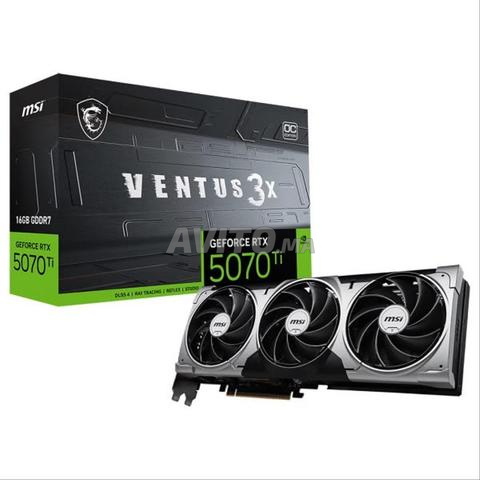 Carte graphique MSI Ventus 3x RTX 5070 Ti OC 10500 Dhs USA