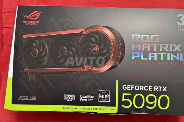 بطاقة رسومات Asus ROG Matrix Platinum RTX 5090 كاليفورنيا usa 57000 درهم