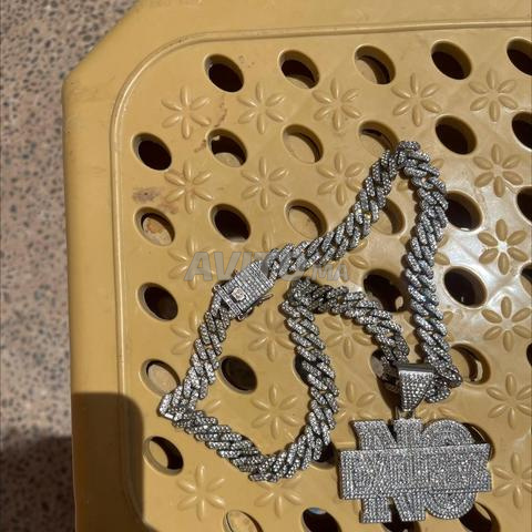 Collier homme tendance en acier inoxydable - 2