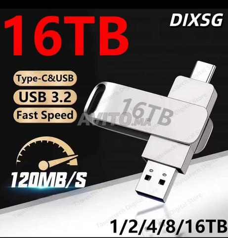 Clé mémoire USB USBC 16TB 16000GB