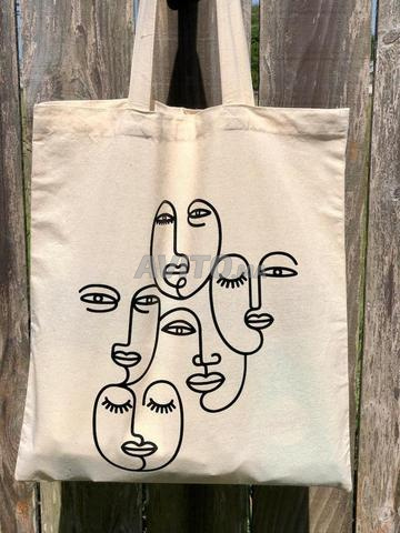 Sacs totebags vides ou avec impression personnalisée - 2