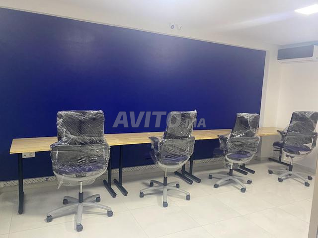 PACK OPEN SPACE — 4 BUREAUX 9 CHAISES - 2