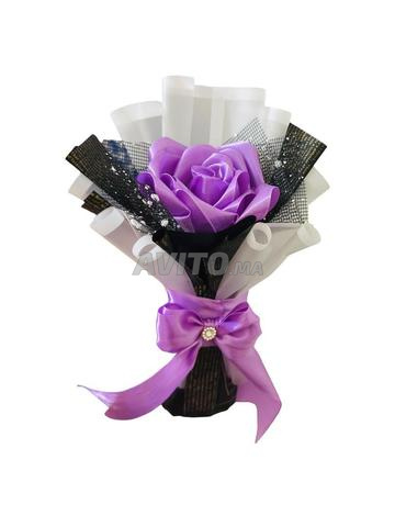 Bouquet de fleurs en satin - 2
