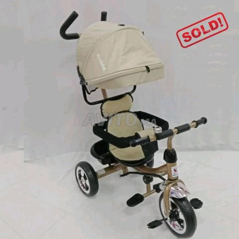 Nouveau tricycle Poussette pour enfants avec panier à prix promotionnel - 2
