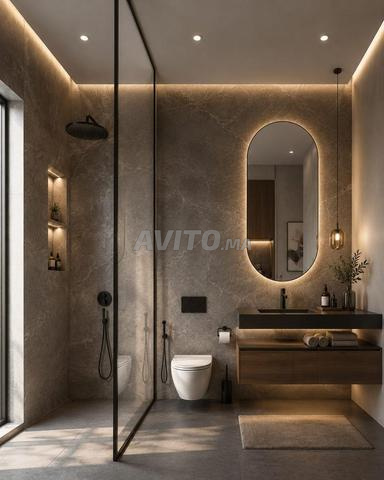 Villa de Plain Pied Vue Atlas, 3 Suites, Piscine