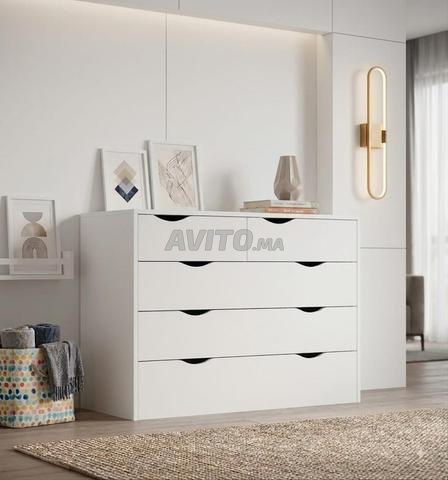 🌸commode 5 tiroirs 🌸 commode pour vêtements d'enfants