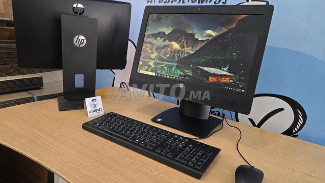كمبيوتر مكتبي الكل في واحد hp i5 الجيل السادس رام 8 قرص SSD و 500