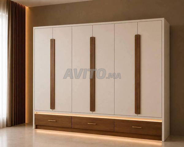 Chambre à coucher complète, bois de oud chok, luxe - 2