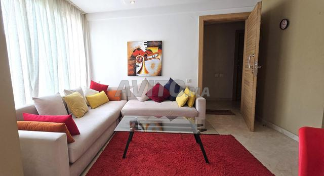 Studio meublé 48m2 3è étg Clim Terrasse Maarif - 2