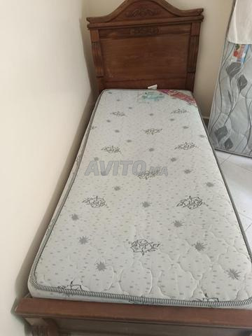 Lit avec matelas 2 places - 2
