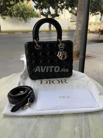 Sac Dior Lady authentique avec papier - 2