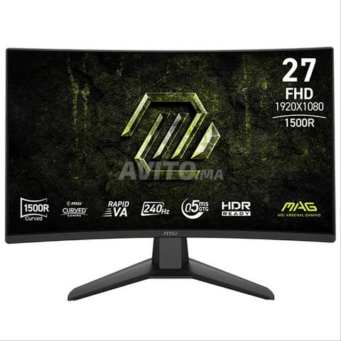 شاشة MSI MAG 274CF X24 27 بوصة Fast VA 240 هرتز 0.5 مللي ثانية منحنية