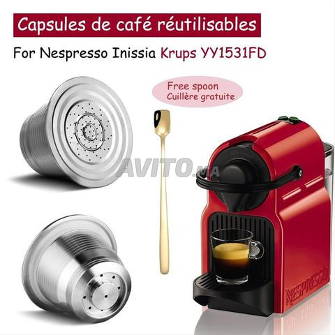 2 Capsule Rechargeable Nespresso Inox OriginaL - 2