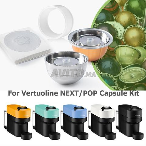 Capsule Réutilisable Inox pour Nespresso Vertuo - 2