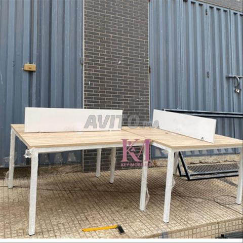 Bureau Multipostes Workstation 2, 4 ou 6 Positions - 2