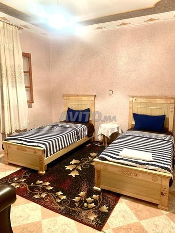 Maison RDC meublé à louer à la journée quartier Zitoun