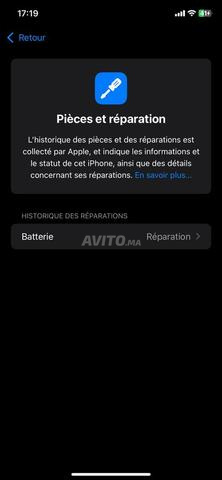 iPhone XR 128Go - Caméra avant HS - Dos fissuré - 2