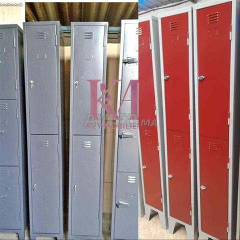 Fabrication vestiaire 1 2 3 casier - 2