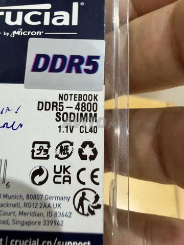 RAM DDR5 16Go 4800MHz - 2