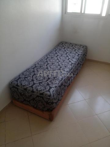 بيع سريرين مع قاعدة سرير بطول 2 متر - 2