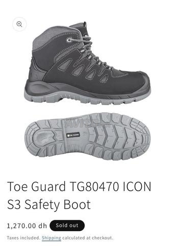 Chaussures de sécurité TOE GUARD Originales 44