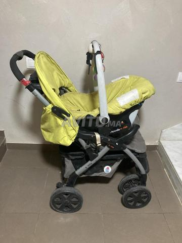 Poussette pistache avec maxi cosi marque Nurse - 2