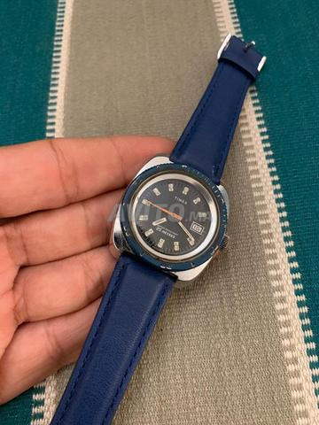 MONTRE VINTAGE TIMEX MARLIN CALENDAR (ANNÉES 70)