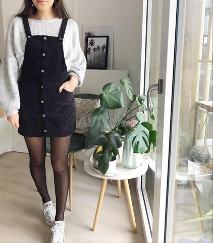 Salopette jupe / Pinafore skirt / سالوبيت تنورة - 2