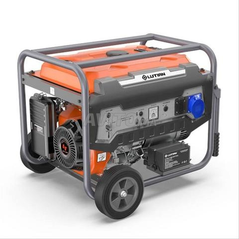 Générateur électrique LUTIAN 5500W fonctionnant au gaz et à l'essence