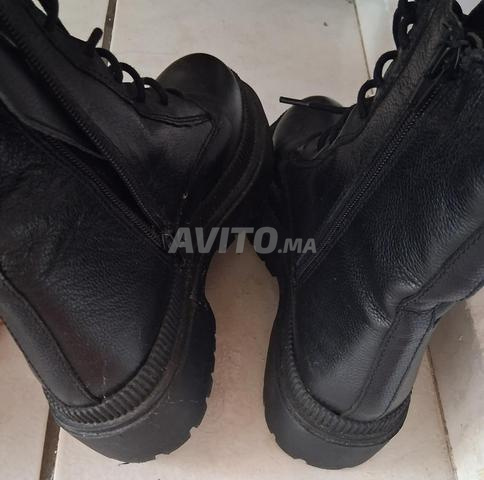 Coturno féminin en cuir - 2