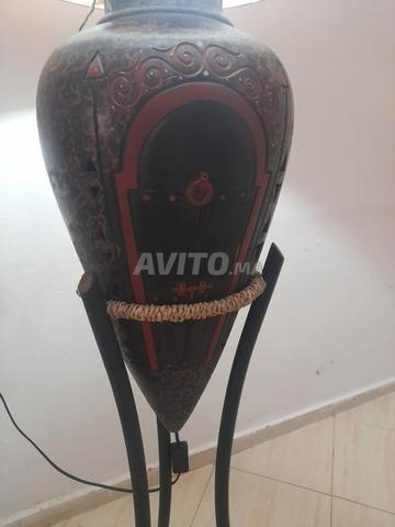 Lampe veilleuse artisanale de Welja poterie métal - 2