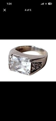 Bague Statement Chunky en Argent Sterling CZ - 2