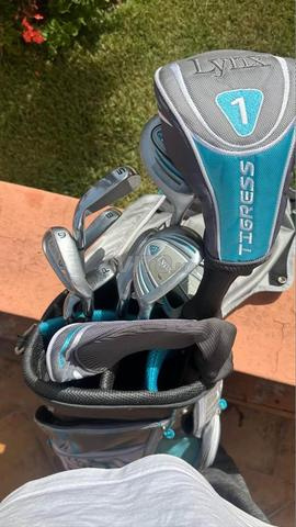 Set golf femme Lynx Tigress complet chariot - 2