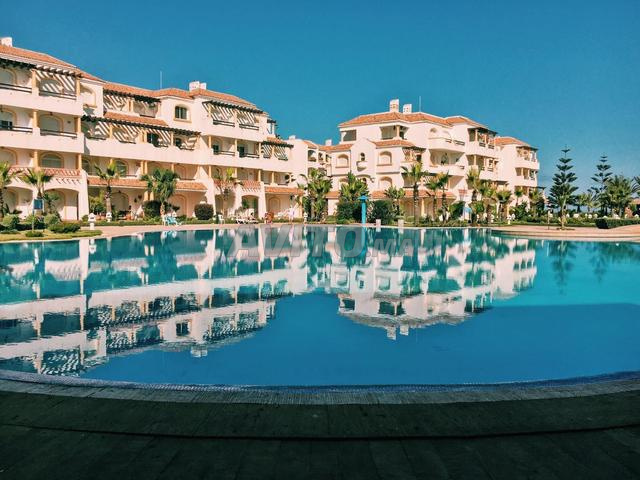 Appartement à louer 95 m² à Sidi Rahal - 20m Plage